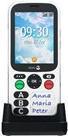 DORO 780X IUP - Mobiltelefon - Dual-SIM - 4G LTE - 4 GB - microSD slot, - microSD slot - 320 x 240 Pixel - RAM 512 MB - Schwarz, weiß - Sonderposten