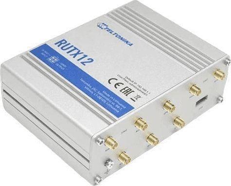 Teltonika RUTX12 WLAN-Router Dual-Band (2,4 GHz/5 GHz) Gigabit Ethernet 3G 4G Silber (RUTX12000000)