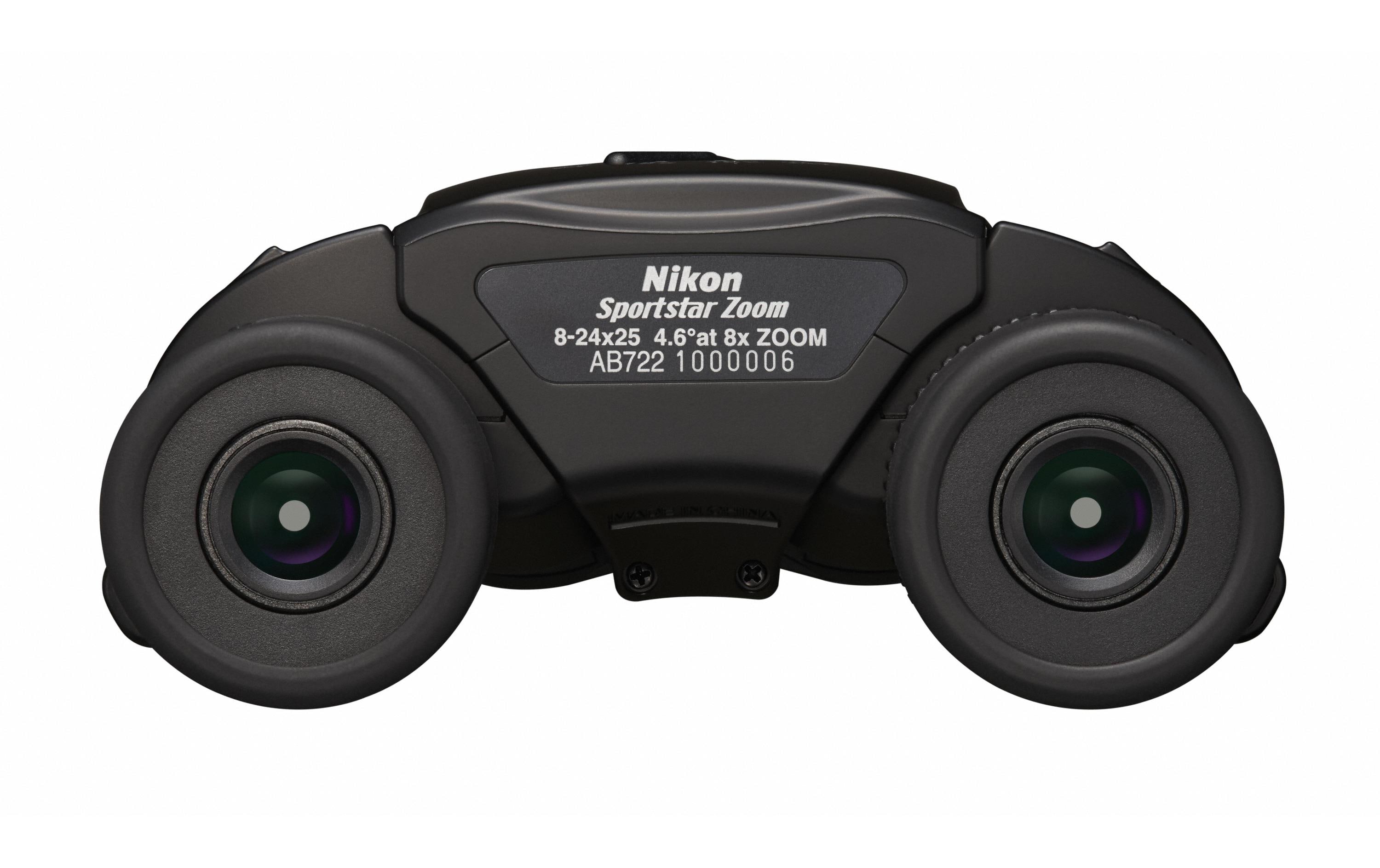 Nikon Sportstar Zoom 8-24x25 Fernglas 25 mm Porro-Prismen Schwarz