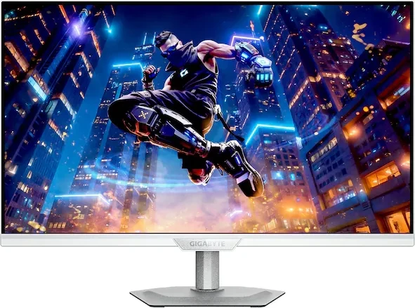 Gigabyte M27Q2 QD ICE QLED Gaming-Monitor 68.6 cm (27 Zoll), weiß, QHD, SS-IPS, KVM, HDMI, DP, USB-C, 200Hz Panel (M27Q2 QD ICE)
