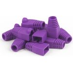 DSIT DANICOM RJ45 Tule Lila - 10 Stück (DC-RJ45-BOOT-PURPLE-10PCE)