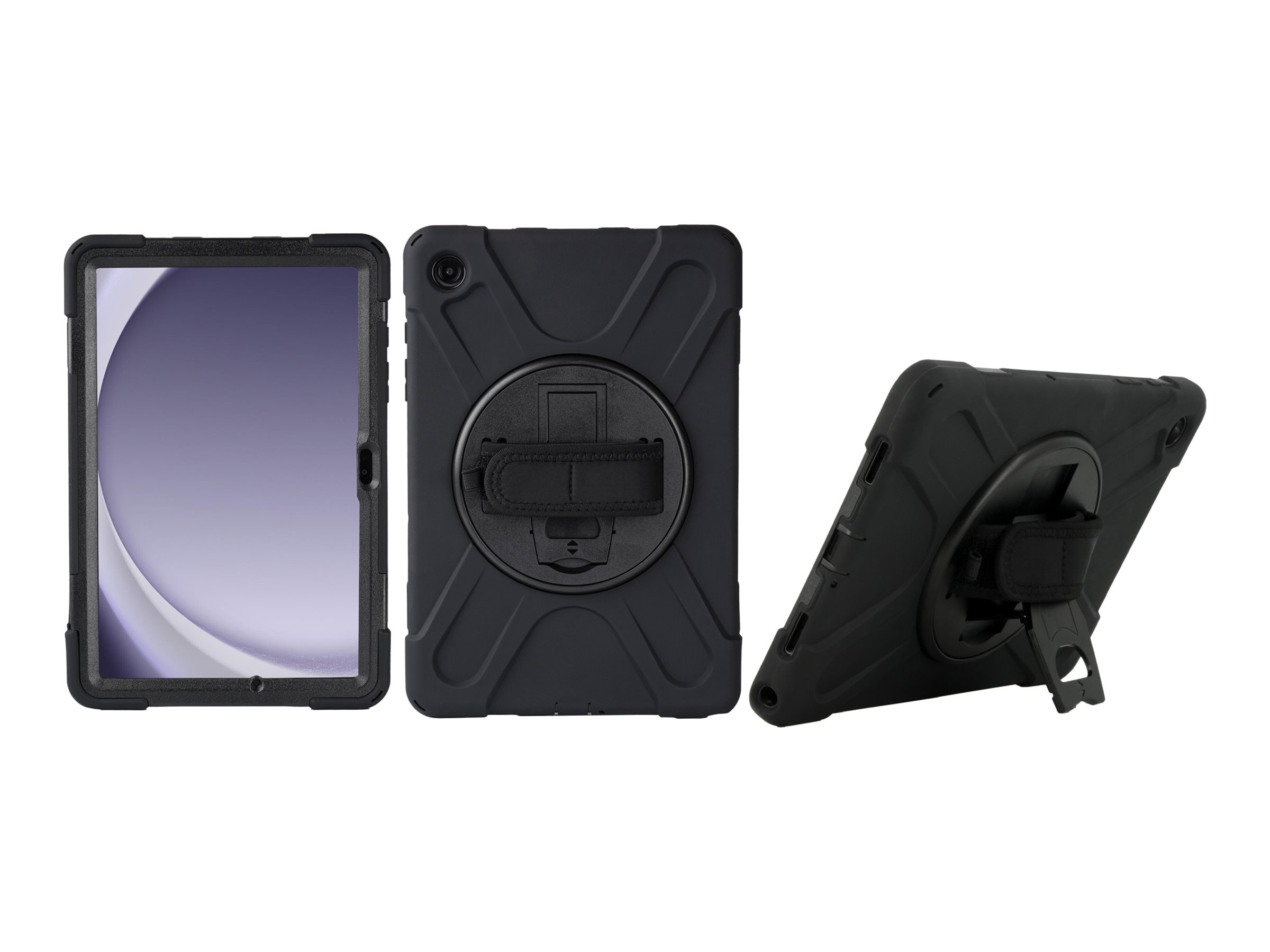 Mobilis All in Case Schutzhülle für Samsung Galaxy Tab Active5 Pro/Active4 Pro 10,1" Schwarz
