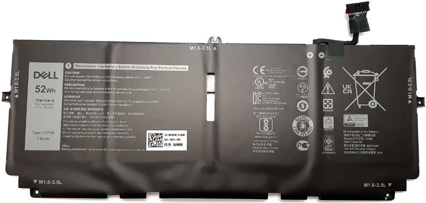 Dell Battery, 52WHR, 4 Cell (FP86V)