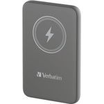 Verbatim Charge 'n' Go Lithium Polymer (LiPo) 10000 mAh Kabelloses Aufladen Grau (32249)