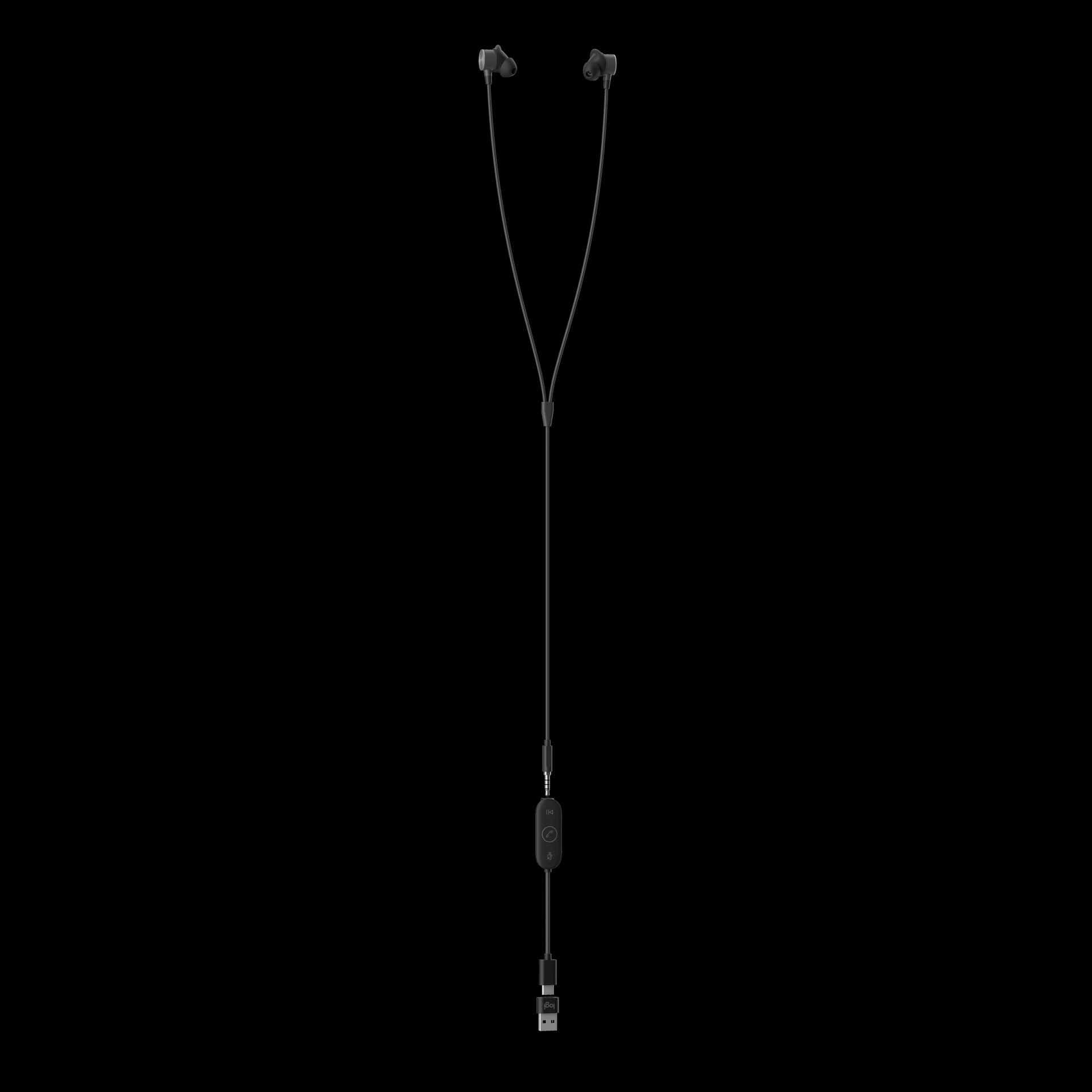 Logitech Zone Wired Earbuds (981-001013)