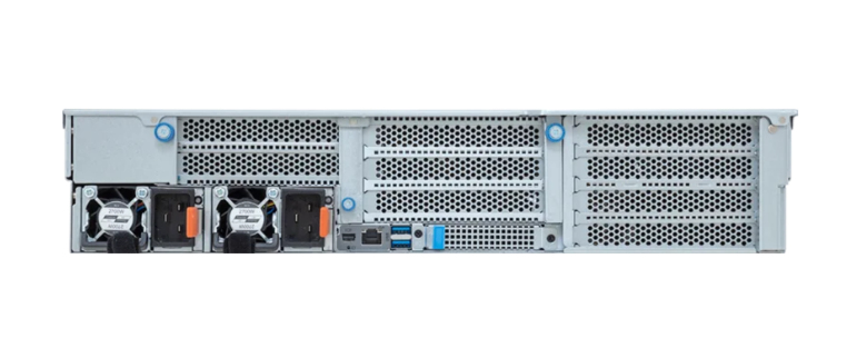Gigabyte R283-ZF0-AAL1 Dual AMD EPYC 9004/9005 Server 2U 12x 2,5" NVMe/SATA 4x GPU 2x 2700W Schwarz, Stahl