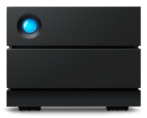 LaCie 2big RAID 16 TB Desktop USB 3.1 Gen 2 Schwarz