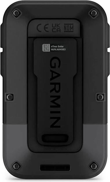 Garmin eTrex SE GPS Solar Touristennavigation Schwarz/Grau + Garmin HRM Dual Sensor (010-02782-00_ZES)