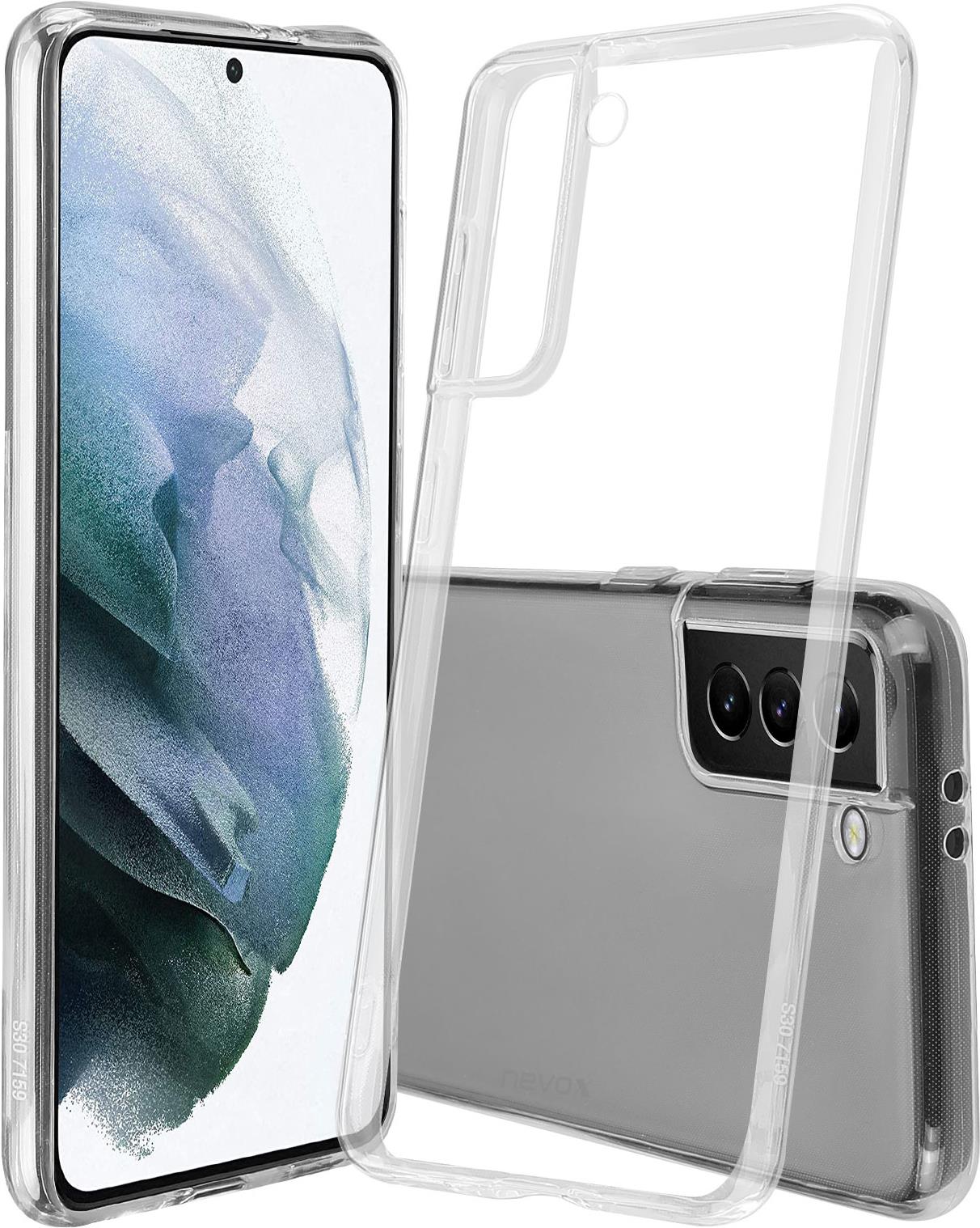 nevox StyleShell Flex. Etui-Typ: Cover, Markenkompatibilität: Samsung, Kompatibilität: Galaxy S23 FE, Maximale Bildschirmgröße: 16,3 cm (6.4"), Oberflächenfärbung: Monochromatisch, Produktfarbe: Transparent (2302)