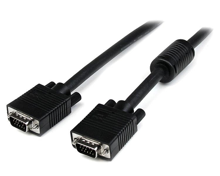 StarTech.com MXTMMHQ3M VGA-Kabel HD-15 Stecker/Stecker 3 m Koaxial Schwarz