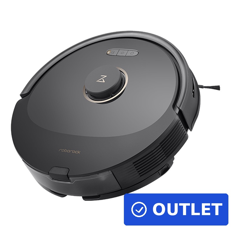 Roborock Q8 Max Saug- und Wischroboter Schwarz 5500 Pa DuoRoller LiDAR WLAN (Q8M52-00) (geöffnet)