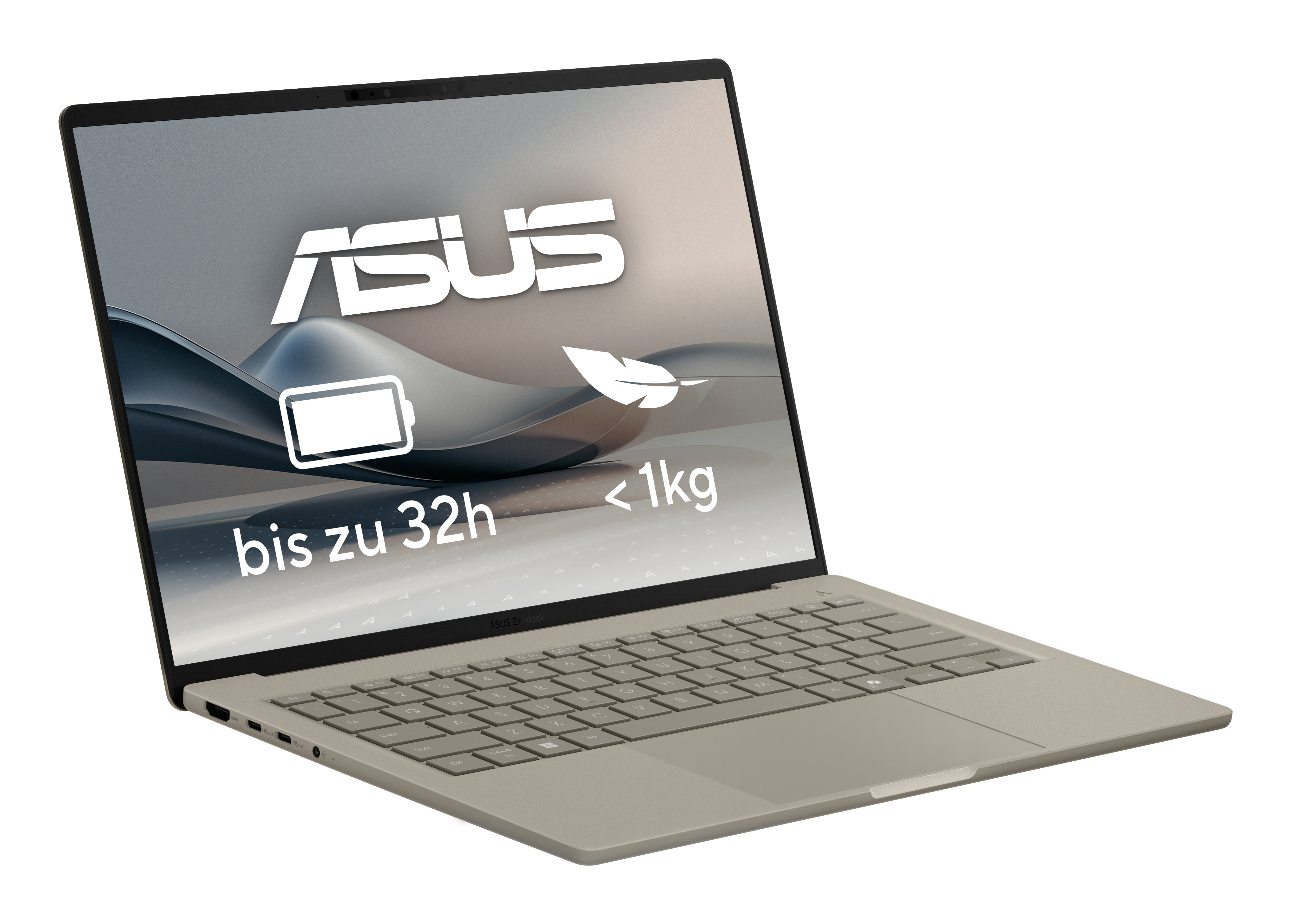 ASUS Zenbook A14 UX3407QA-QD488W 14" WUXGA OLED 16 GB RAM 1 TB SSD Beige