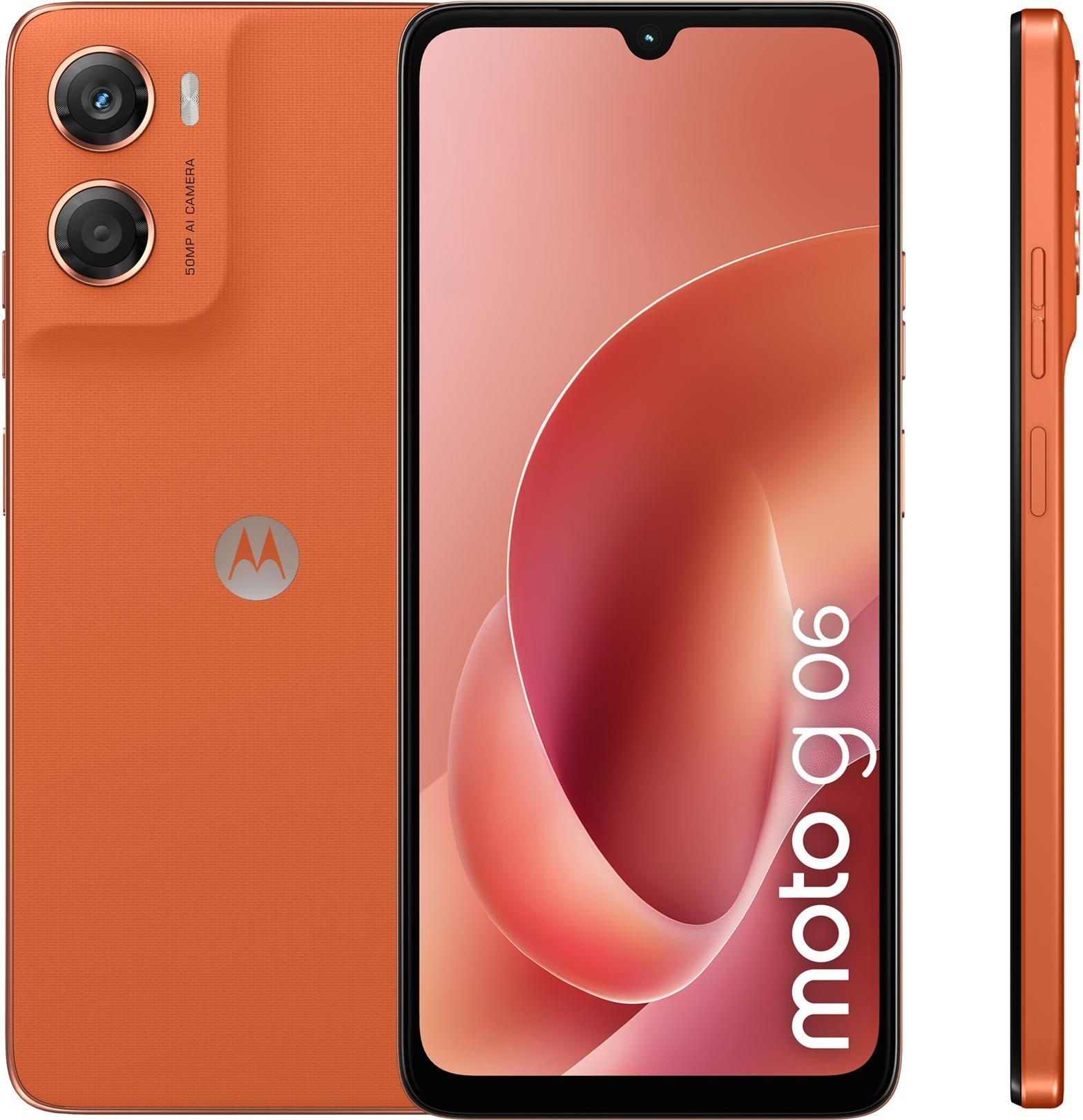 Motorola Moto G06 Smartphone 6,88" 4 GB RAM 256 GB Dual-SIM Pantone Arabesque