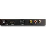 StarTech.com VID2HDCON2 S-Video oder Composite zu HDMI Konverter mit Audio (720p, NTSC & PAL, HDMI Upscaler, Mac & Windows) (VID2HDCON2)
