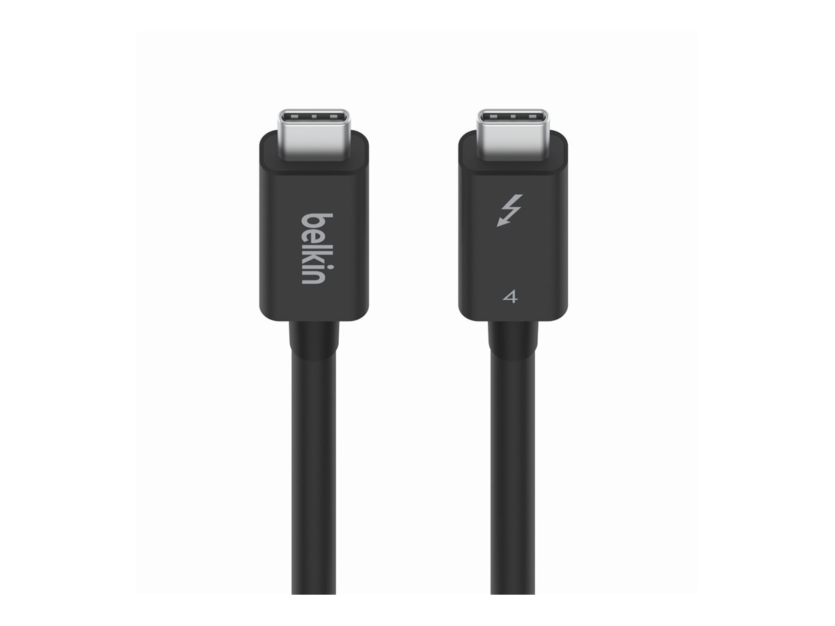 Belkin CONNECT Thunderbolt-Kabel 1 m Thunderbolt 4 Schwarz