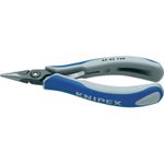 Knipex 34 22 130 Elektronik- u. Feinmechanik Flachrundzange Gerade 135 mm