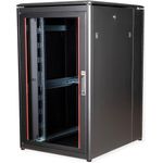 ROLINE 19 Zoll Netzwerkschrank Pro 26 HE 800x1000 BxT Glastür schwarz (26.21.0223)
