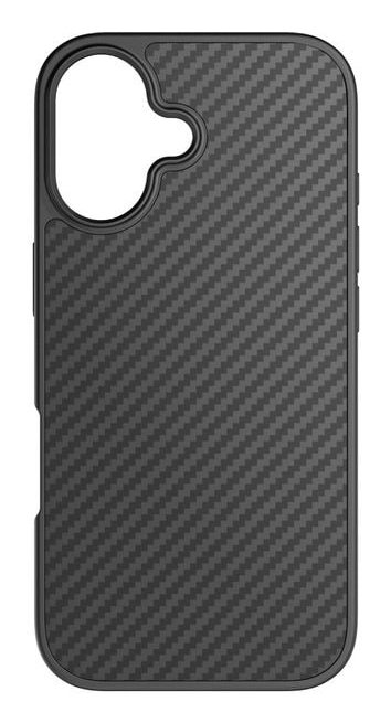 Black Rock Cover Robust Carbon für Apple iPhone 17 Schwarz