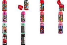 THERMOS Isolier-Trinkflasche FUNTAINER BOTTLE, Disney Cars 0,35 L, doppelwandiger Edelstahl, Verschluss aus PP, - 1 Stück (4113.416.035)