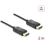 Delock Koaxiales DisplayPort Kabel 8K 60 Hz mit Geflechtmantel (81674)