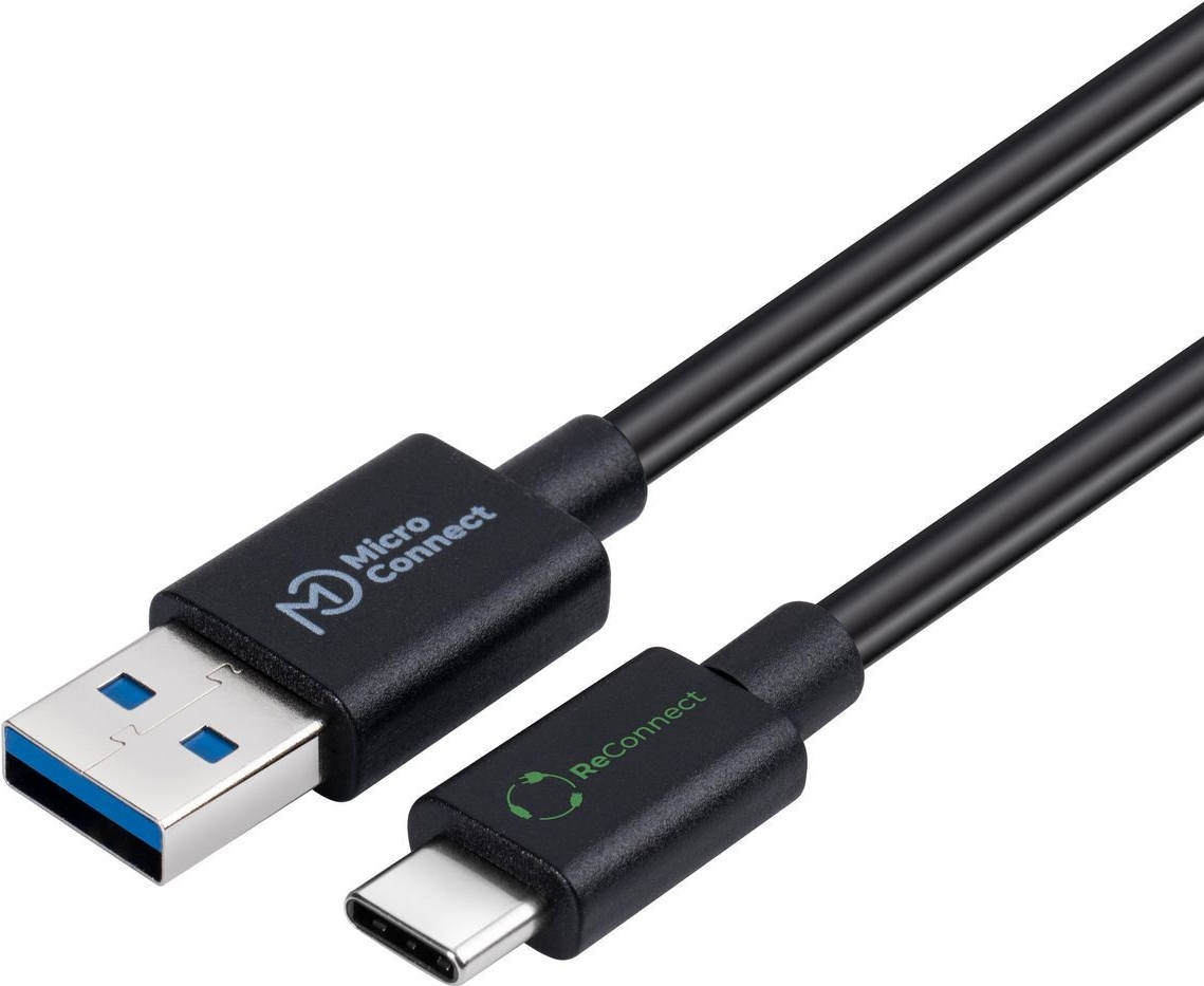 MicroConnect ReConnect USB-C to USB-A 3.2 Gen 1 cable (ECO-USB3.2CA1)
