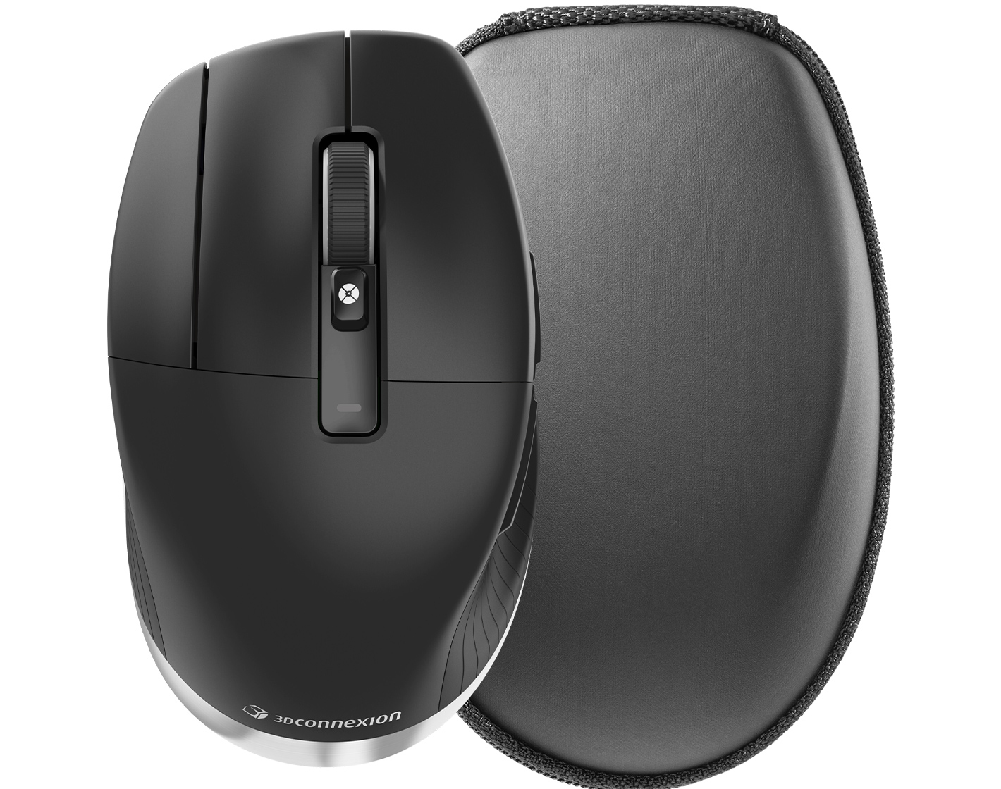 3Dconnexion CadMouse Pro Wireless Left 7 Tasten Schwarz, Silber