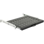 Lanview D=800 SLIDING SHELF BLACK (RAS605BL)