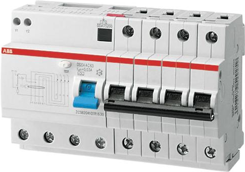ABB DS204 A-B16/0,03 Stromunterbrecher Fehlerstromschutzschalter A-type 4 (2CSR254101R1165) (B-Ware)