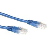 ACT CAT6A UTP 15m 15m Cat6a U/UTP (UTP) Blau Netzwerkkabel (IB3815)