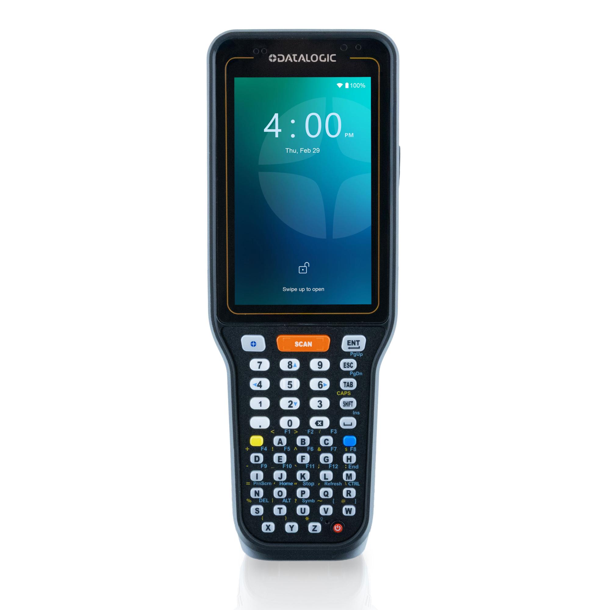 Datalogic Skorpio X40 Mobiles Datenerfassungsgerät 2D LR 4" 6 GB RAM 128 GB Flash Wi-Fi 6E Android 15 Grün