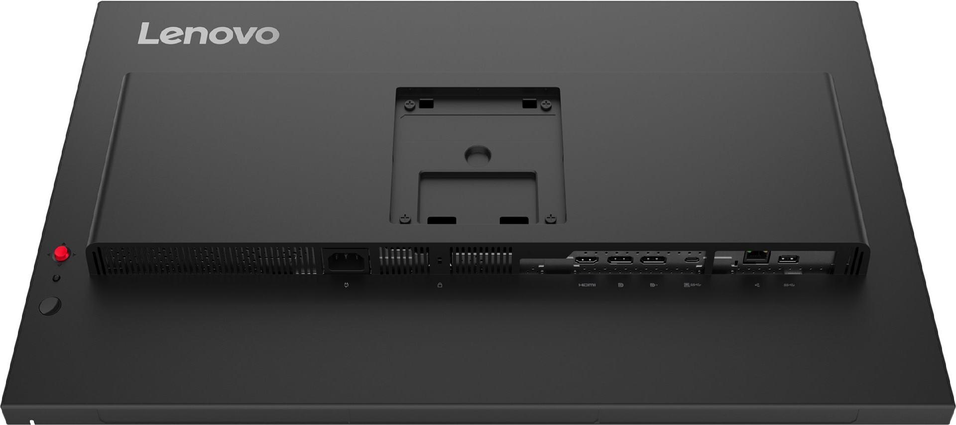 Lenovo ThinkVision T27qd-40 27" QHD IPS Monitor Finsternis schwarz