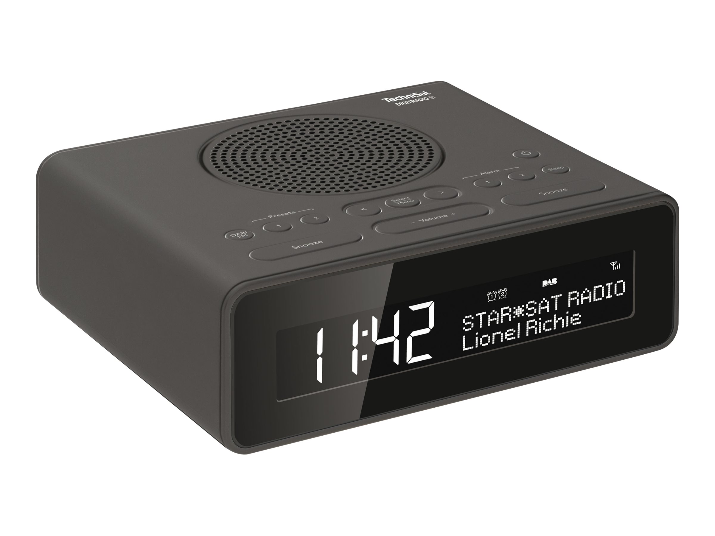 TechniSat DigitRadio 51 DAB-Radio Schwarz