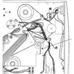 Zebra SPARE 90.140.170und220XI Zebra Belt, Media Rewind (45189-2)