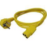 ROLINE Stromkabel CEE 7/7 (M) gewinkelt bis IEC 60320 C13 gerade (19.08.1011)