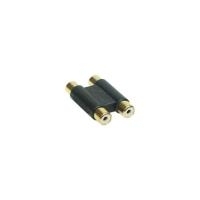 Audio Adapter 2 x Cinch Bu / 2 x Cinch Bu, vergoldet, Good Connections® (AD-2CBCB)