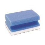 FRANKEN Universal-Reinigungsschwamm X-Wipe!, blau/weiß zur Reinigung stark verschmutzter Schreibtafeloberflächen (Z1945)