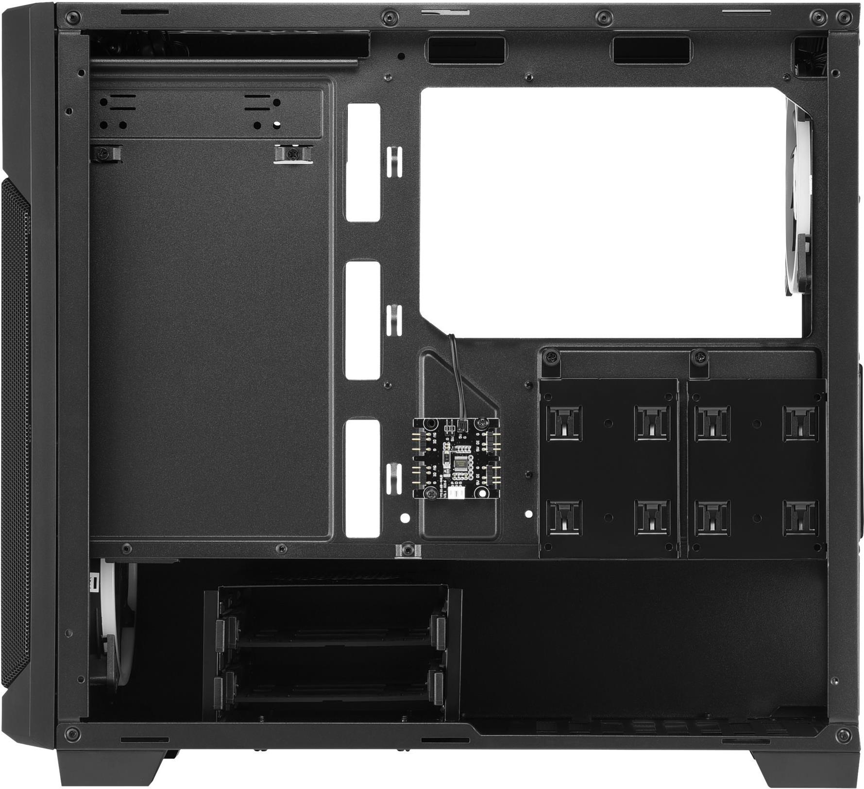 Sharkoon V1000 RGB Micro Tower Gehäuse Schwarz