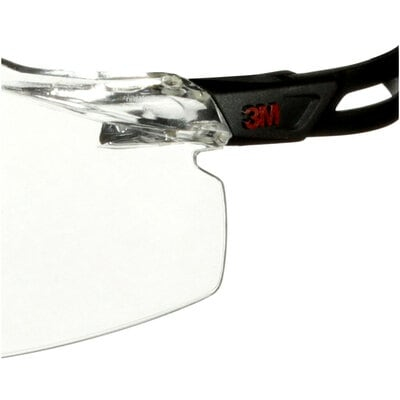 3M SecureFit 500 Schutzbrille SF501SGAF-BLK Transparent Schwarz