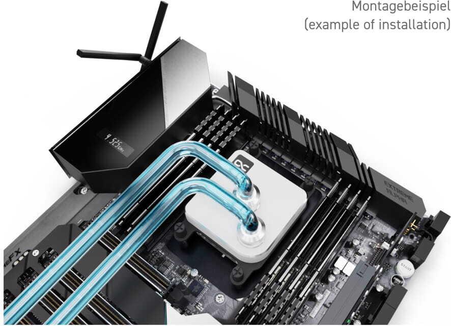 Alphacool Core 1 CPU-Wasserblock 1/4" Weiß
