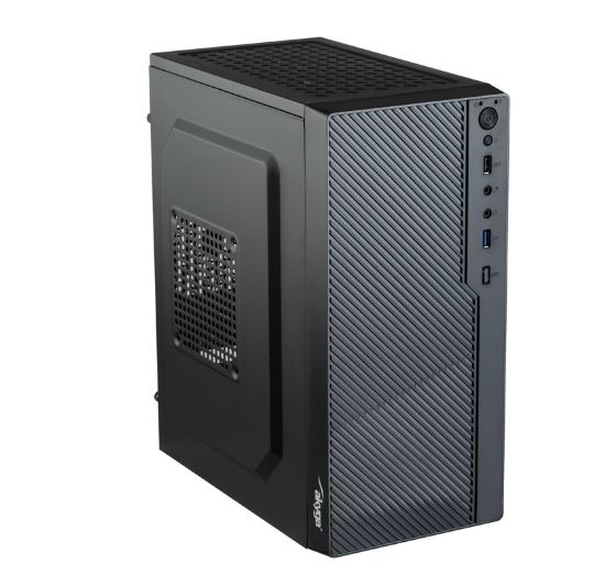 Micro ATX Akyga AK36BK Gehäuse 1x USB 3.0 schwarz ohne PSU (AK36BK)