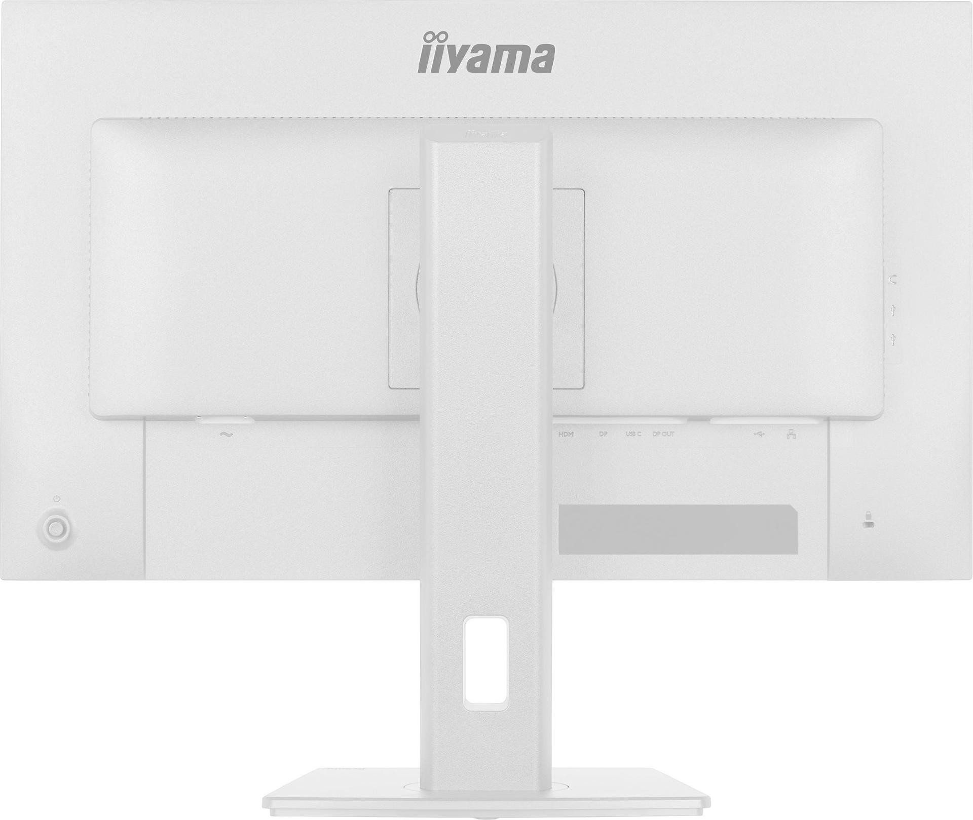 Iiyama ProLite XB2797QSNP-W1 27" QHD IPS Monitor USB-C Docking KVM & LAN Weiß