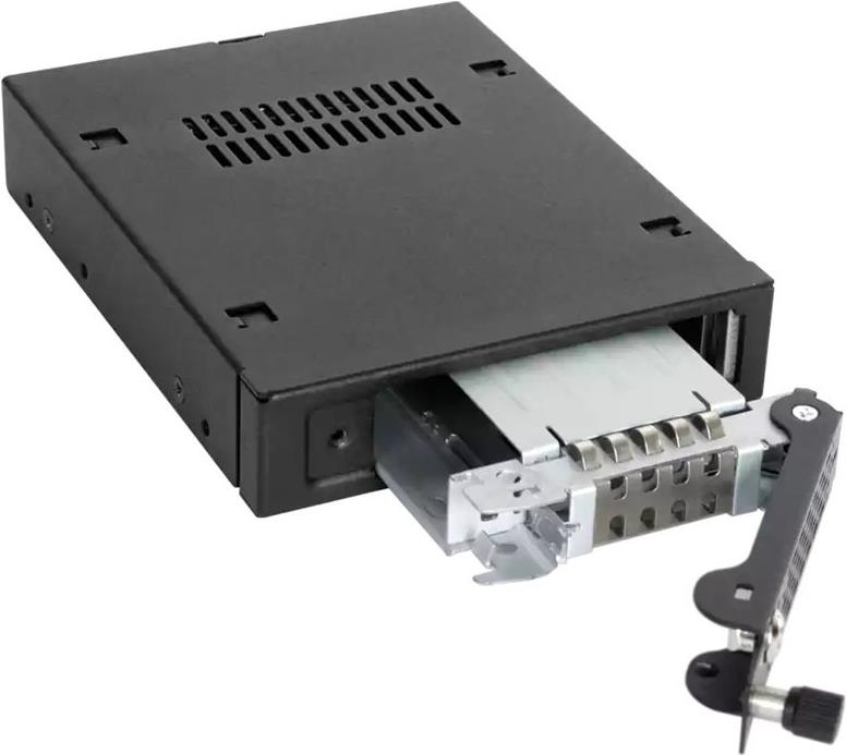 ICY DOCK ToughArmor EX MB491SKL-B Mobiles Speicher-Rack 2.5" Schwarz