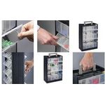 Allit 466260 Kleinteilmagazin VarioPlus DrawBox C 40 (B x H x T) 300 x 465 x 155 mm Schwarz, Grau 1 St. (466260)