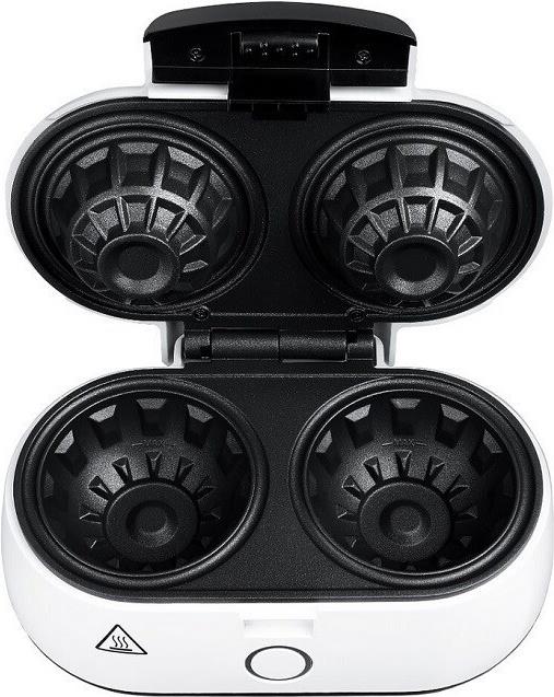 Adler Waffeleisen für 2 Waffelkörbchen - AD 3062, für 2 Backformen, 1400 W (AD 3062)