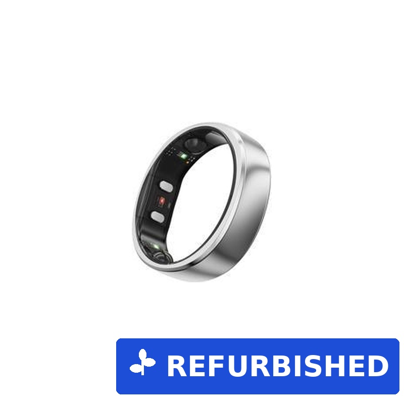 RINGCONN Gen2 Air Smart Ring Silber Groesse 10 (RCA-02-SI-10) (geöffnet)