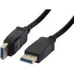 Kabel Video DisplayPort 2.0, ST/ST, 0,5m, Ultra HD II 10K@60HZ , 8 Bit HDR DSC , Synergy 21 (S215437V5)