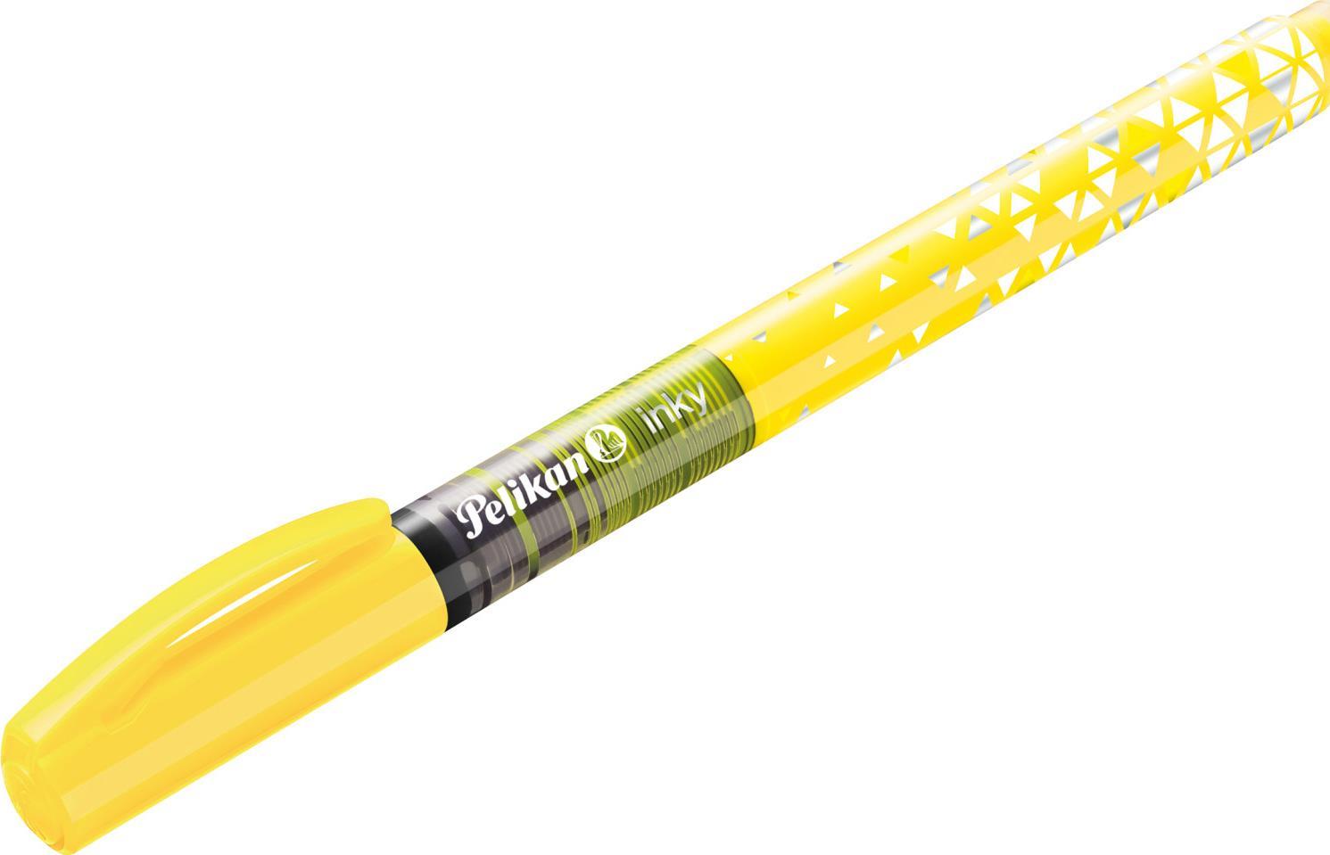 Pelikan inky neon Stick Pen Gelb 10 Stück(e) (817080)