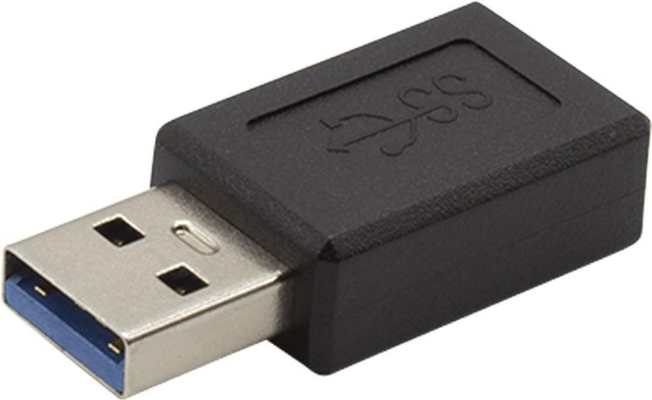 i-tec C31TYPEA USB-Adapter USB-A zu USB-C 10 Gbps Schwarz