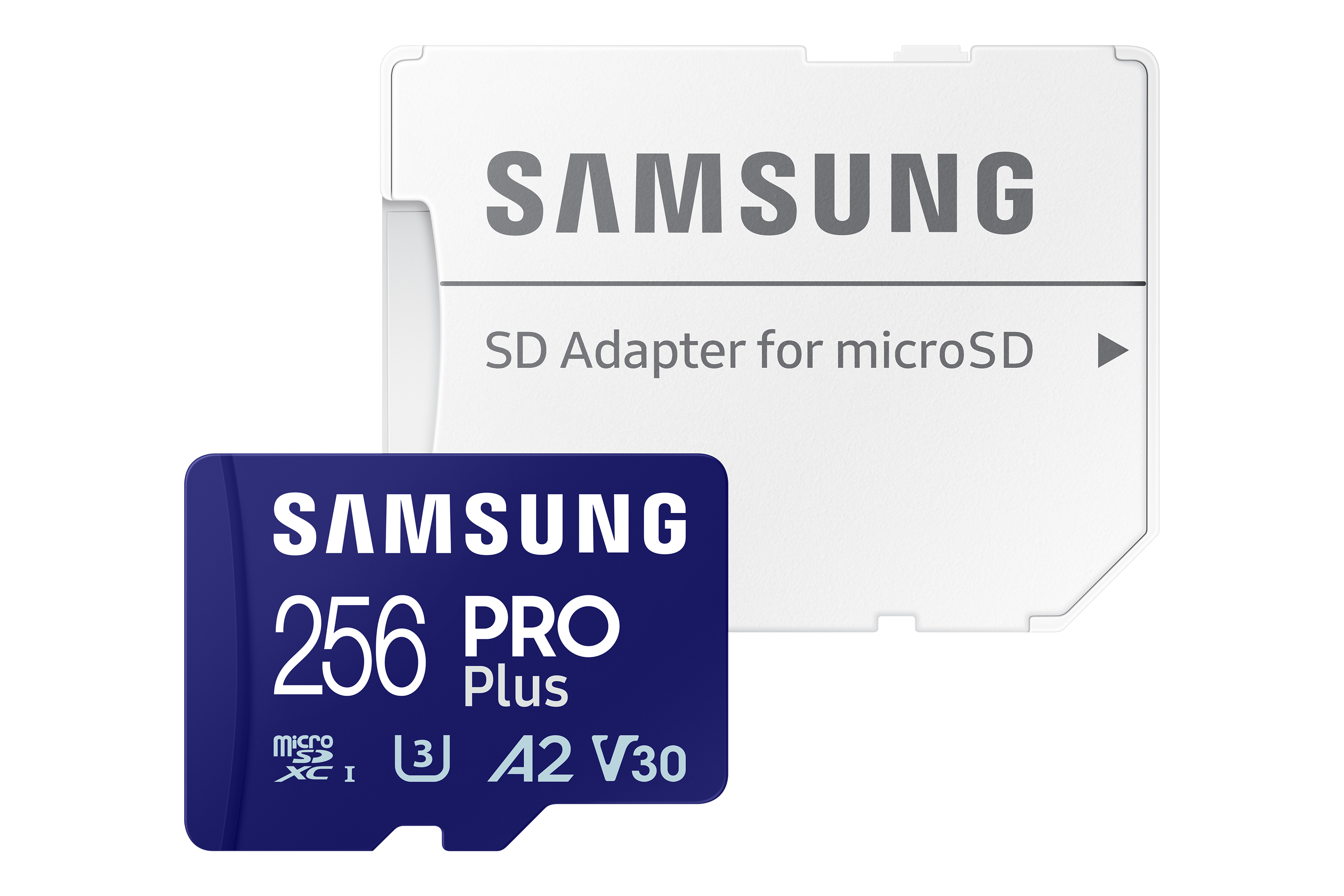 Samsung PRO Plus 256 GB microSDXC UHS-I U3 180 MB/s 130 MB/s Blau