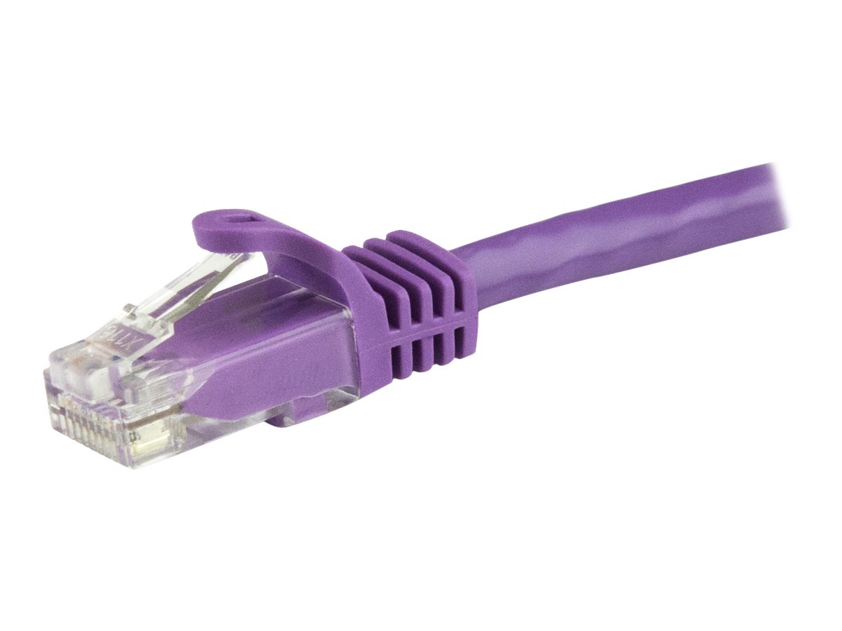 Startech N6PATC10MPL Cat6 Snagless RJ45 Ethernet Netzwerkkabel 10 m Lila